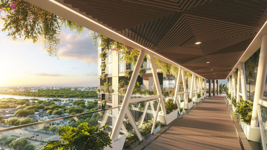 Tiện ích cầu kính tại the emerald boulevard