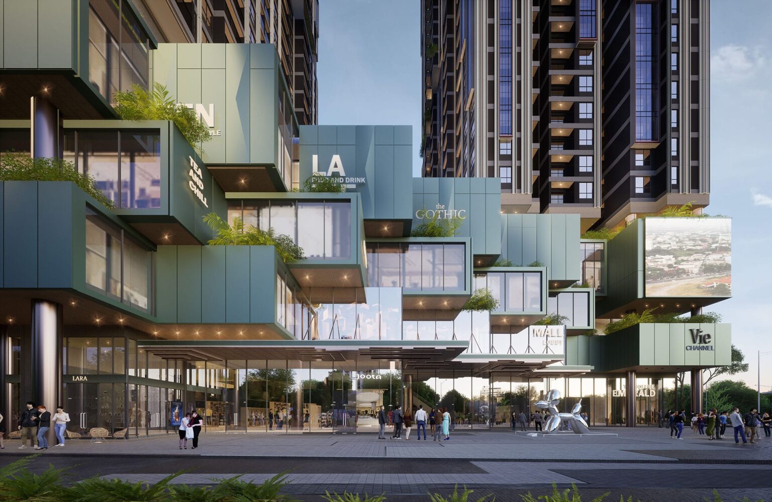 Tiện ích căn hộ The emerald boulevard