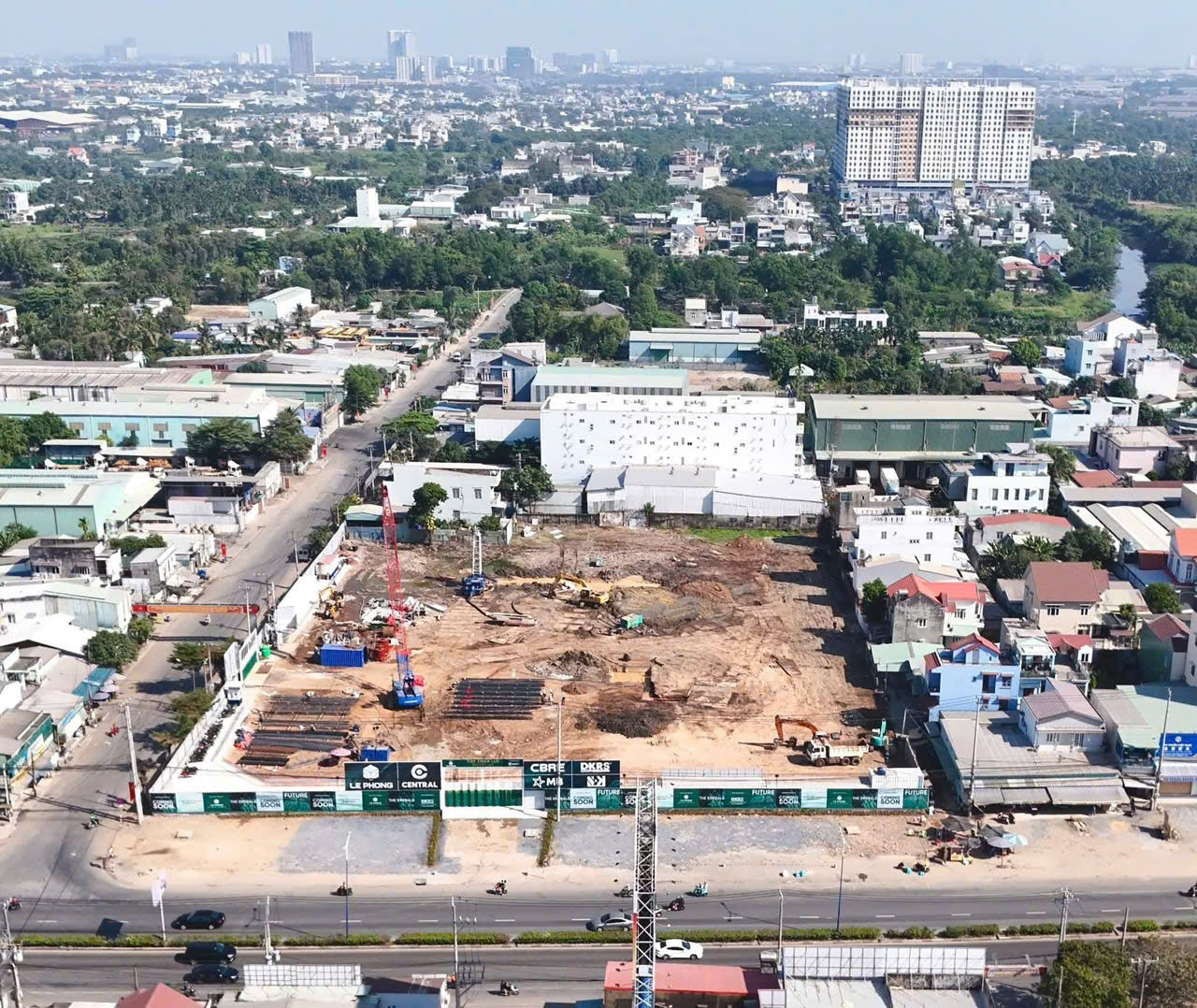 Tiến độ tháng 2 tại dự án the emerald bouilevard